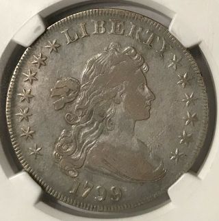 1799 Draped Bust Dollar Ngc Vf30