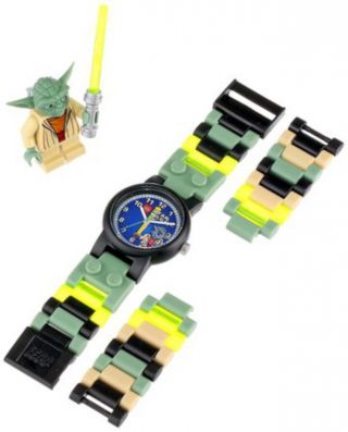 Lego STAR WARS MASTER YODA Buildable Real Watch & Toy MiniFigure disney 2