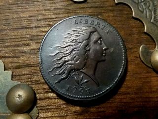 1793 Wreath Xf Large Cent S9