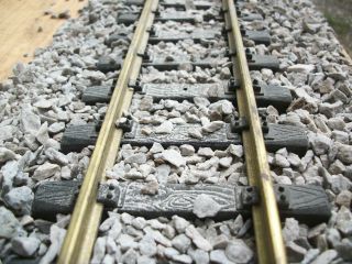 Track Ballast Must Have 40,  Pounds Of G Scale Track Ballast On All G Scale
