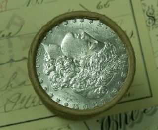 $20 BU Morgan Roll UNC Silver Dollar 1893 & CC Morgan Dollar Ends Pre 21 85 2