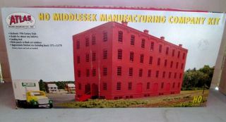 Atlas No.  0721 Ho Scale Middlesex Manufacturing Co.  Kit In Open Box