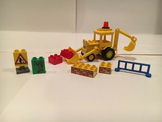 Lego Duplo Bob The Builder Scoop On The Road 3272 Complete Set,  Good