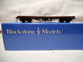 Blackstone Hon3 Scale Painted,  Unlettered D&rgw 30 Ft.  Flatcar (7)