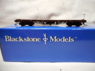 Blackstone Hon3 Scale Painted,  Unlettered D&rgw 30 Ft.  Flatcar (3)