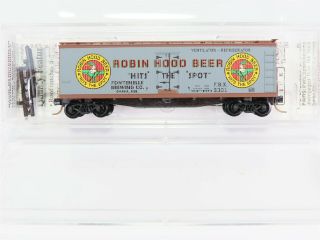 N Scale Mtl Micro - Trains 49450 Fbx Robin Hood Beer 40 