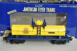 S Scale - American Flyer 6 - 48442 American Flyer Air Service Single Dome Tank Car