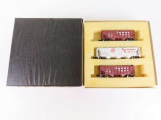 N Scale Atlas Nhd 16 Set Of 3 Collector Series Sp Southern Pacific Hoppers Rtr