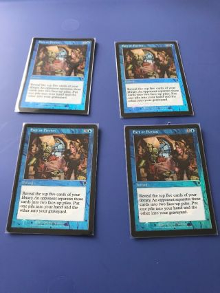 Mtg Foil Fact Or Fiction Invasion Uncommon Played X1