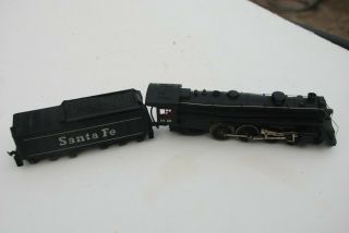 Mantua Ho Scale 4 - 6 - 2 Steam Engine & Tender 4426 Santa Fe