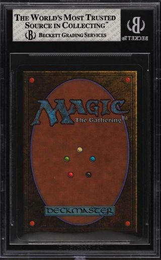 1993 Magic The Gathering MTG Beta Lifelace R G BGS 8 NM - MT (PWCC) 2