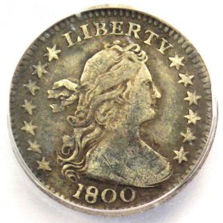 1800 Draped Bust Half Dime H10c Coin - Certified Icg Vf30 - $3,  250 Value