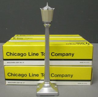 Chicago Line Toy Company No.  37 Boulevard Lights [6] Ex/box
