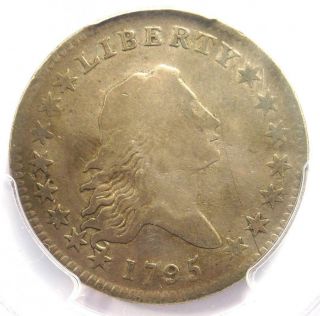 1795 Flowing Hair Half Dollar 50c Coin - Certified Pcgs Vg10 - $1,  750 Value
