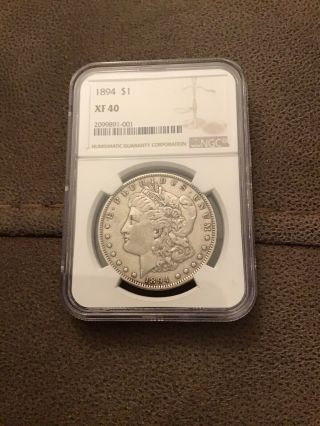 1894 P Morgan Silver Dollar Ngc Xf40 Rare Date $1 Coin Priced To Sell Fast