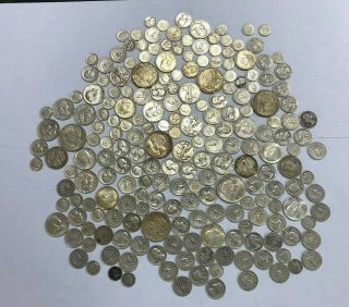 $48.  90 Face Value All 90 Silver Dimes,  Quarters,  Half Dollars,  Dollars " 210 Coins "