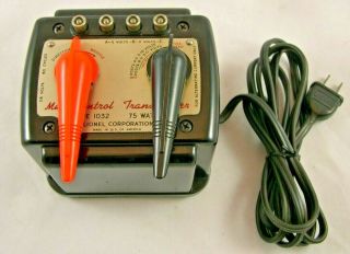 Lionel 1032 75 - Watt Transformer With Speed,  Whistle And Direction Control