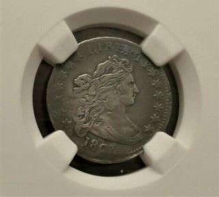 1807 Ngc Draped Bust Dime Vf Details Jr - 1 10c Rare Coin