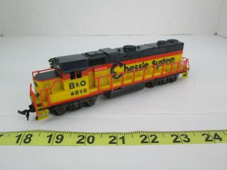 Life - Like Chessie System B&o 4810 Toy Train Locomotive Engine Ho Scale Rr