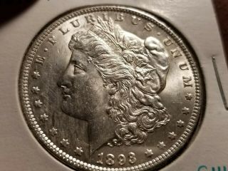 1893 P Morgan Silver Dollar,  uncirculated key date INV11 S1115 2