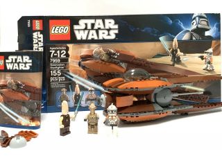 Lego Star Wars Geonosian Starfighter Commander Cody 7959 Pre - Owned With A Box