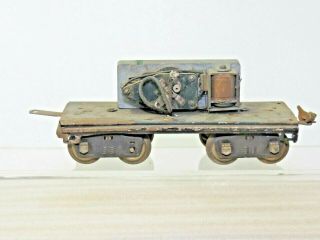 Prewar Lionel No 1835w Whistle Tender / Coal Car Missing The Body Standard Gauge