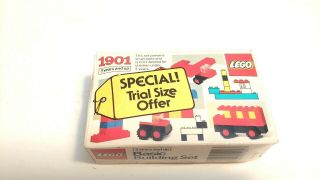 Vintage Lego 1901 Basic Building Block Set (&) From 1984