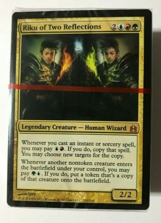 Mtg Magic The Gathering Commander 2011 Mirror Mastery Deck Complete 1/2