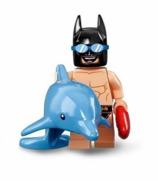 Lego 71020 - Batman Movie Series 2 - Vacation / Swimsuit Batman - Mini Figure