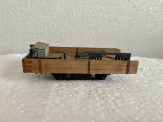 Scratch Built Maintenance Car With Tools And Parts On30 Scale