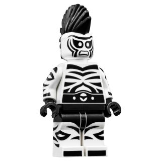 Lego Batman Movie Zebra Man Minifigure From Set 70907 Minifig D14