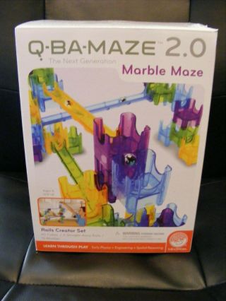 Q - Ba - Maze 2.  0 The Next Generation Marble Maze - Rails Creator Set -