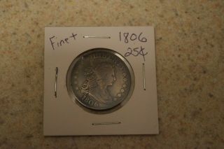 1806 Draped Bust Quarter - Fine
