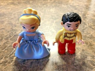 Lego Duplo Cinderella And Prince Charming Set Castle Disney Princess