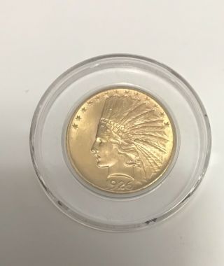 United States 1926 Indian Head $10 Ten Dollar Gold Eagle Coin Piece
