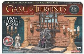 Mcfarlane Game Of Throne Iron Throne Room Construction Set,  Open Box,  Ships