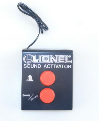 Lionel Sound Activator Control Button Box From G Scale Layout S24