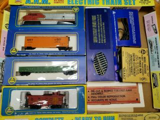 1970’s A.  H.  M.  Ho Scale Toy Train Set Boxed