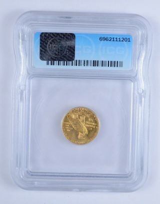 MS64 1914 $2.  50 Indian Head Gold Quarter Eagle - ICG Graded 3127 2