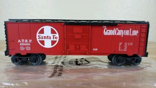 Lionel Santa Fe Box Car The Grand Canyon Line Red 25058
