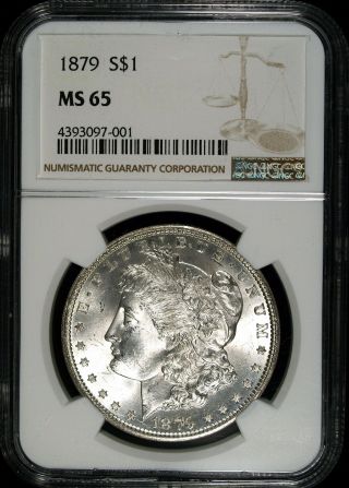 1879 P Ngc Ms 65 Morgan Silver Dollar Dollar Gorgeous ☆☆☆