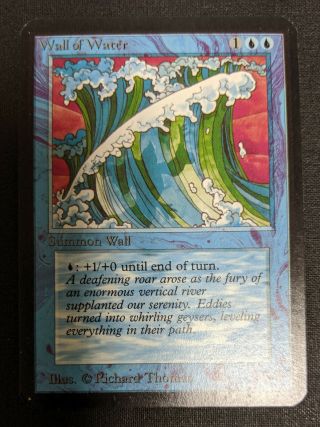 Nm/m Alpha Wall Of Water Mtg 1993 First Limited Edition
