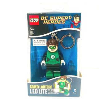 Lego Dc Universe Heroes Green Lantern Keychain W/ Light Collectible