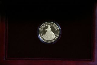 2007 - W First Spouse Gold Proof Coin Martha Washington 1/2 ounce.  9999 3