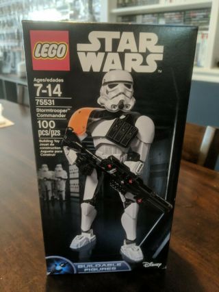 Lego Star Wars Stormtrooper Commander 75531 Buildable Figures Set