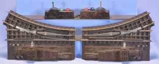 Lionel O Gauge Track - 1 Pair Remote Switches -,  Controllers Need Wire
