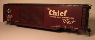Athearn O Scale 2 Rail Atsf Santa Fe " The Chief " 50 
