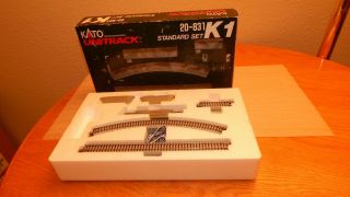 Kato 20 - 831 Unitrack N Gauge Scale Standard Set K - 1 Model Train Railroad Track