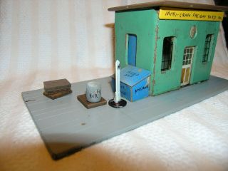AMERICAN FLYER MINI - CRAFT FREIGHT YARD OFFICE STATION 2