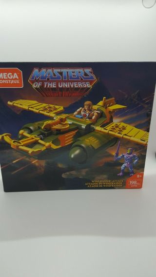 Masters Of The Universe Wind Raider Attack Mega Construx 2019 Motu He - Man